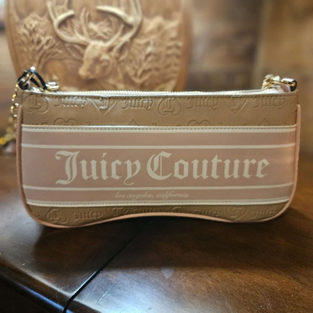 Juicy Couture Beige and Pink Women's Bag - Picture 4 of 9